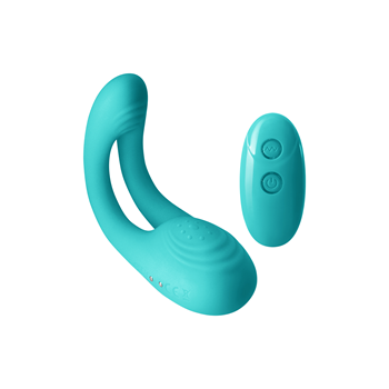 Utopia - Duo vibrator met afstandsbediening (Groen)